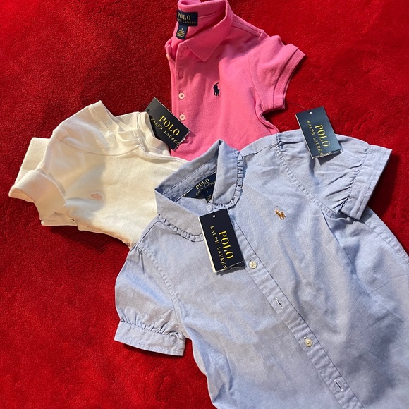 NWT - Polo by Ralph Lauren - Girls shirts